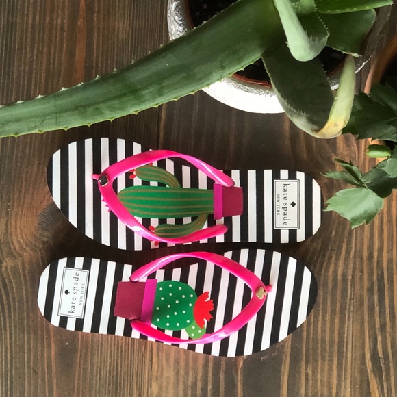 Last Drop NWOT♠️ Kate Spade ♠️Nassau cactus sandal - Picture 3 of 8